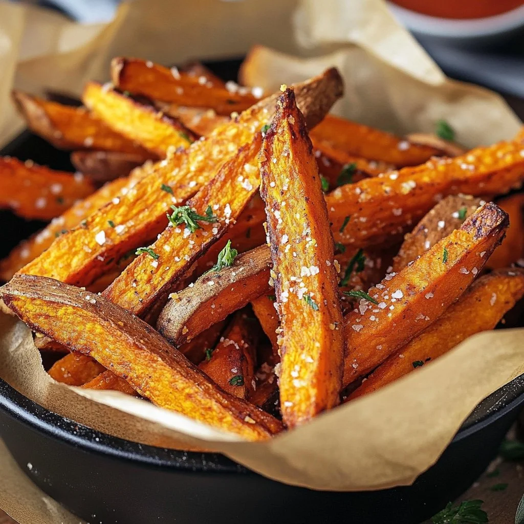 Crispy Oven Baked Sweet Potato Fries