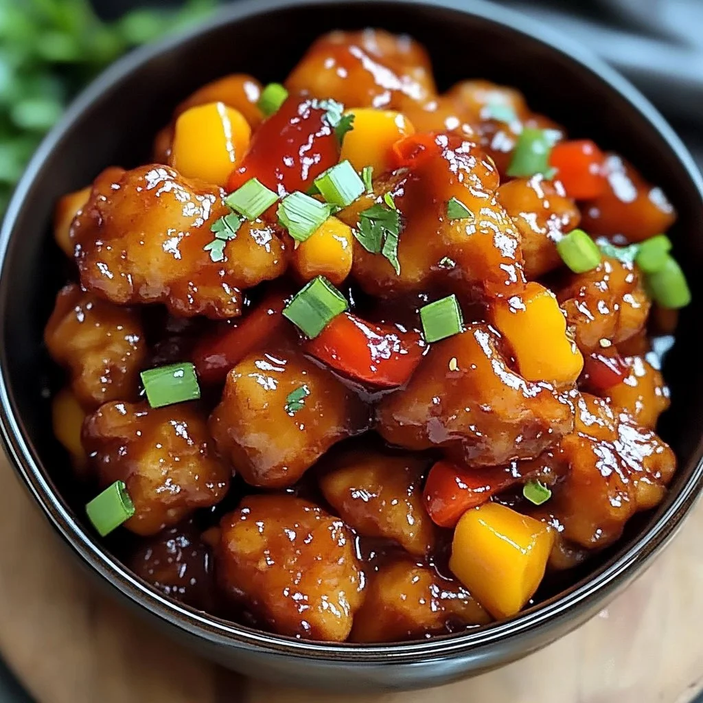 Crispy Sweet and Sour Chicken