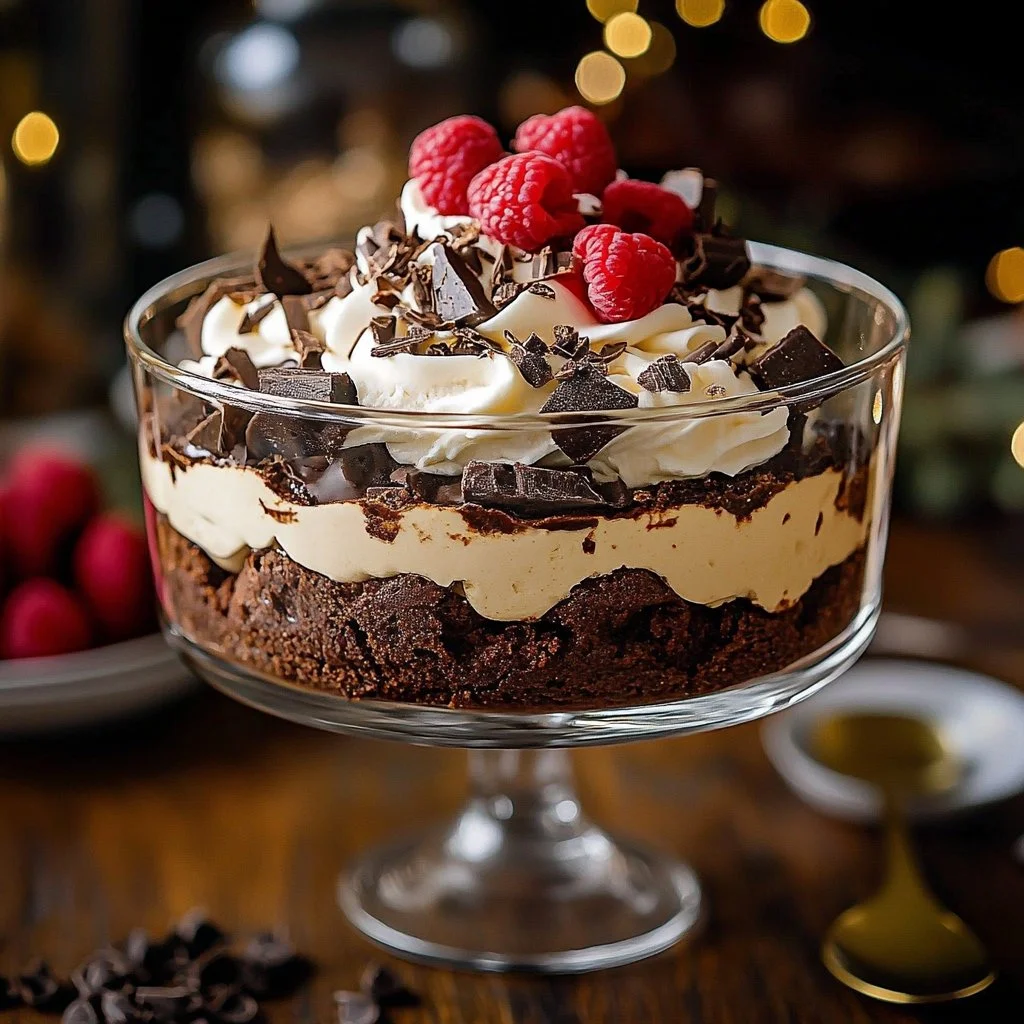 Easy Brownie Trifle 1 Easy Brownie Trifle
