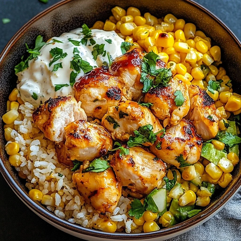 Easy Street Corn Chicken Bowl 1 Easy Street Corn Chicken Bowl