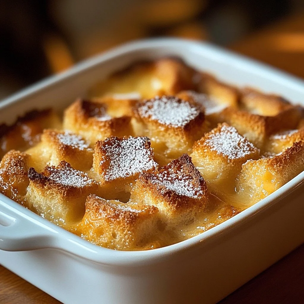 Delicious French Toast Casserole topped with fresh berries and syrup