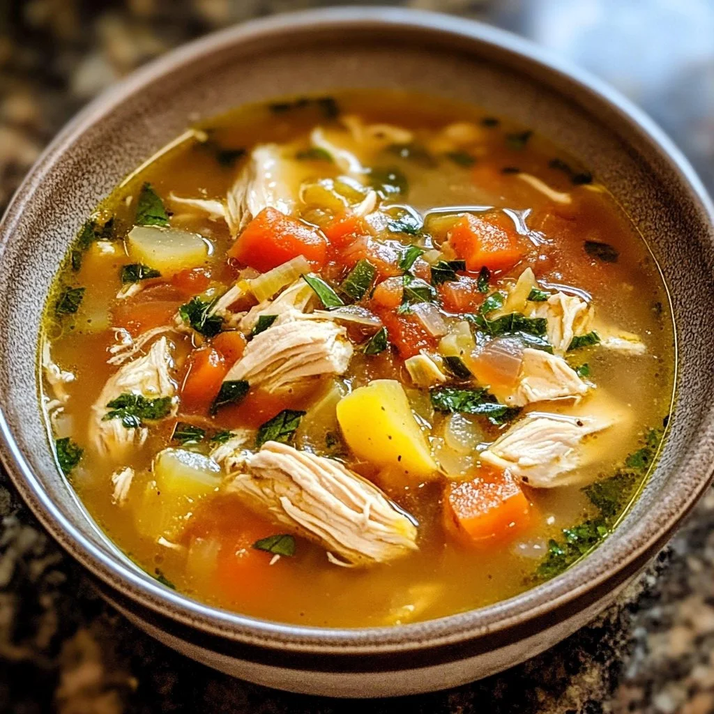 Sicilian Chicken Soup