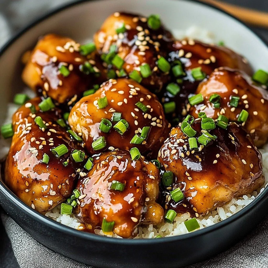 Slow Cooker Honey Garlic Chicken 1 Slow Cooker Honey Garlic Chicken