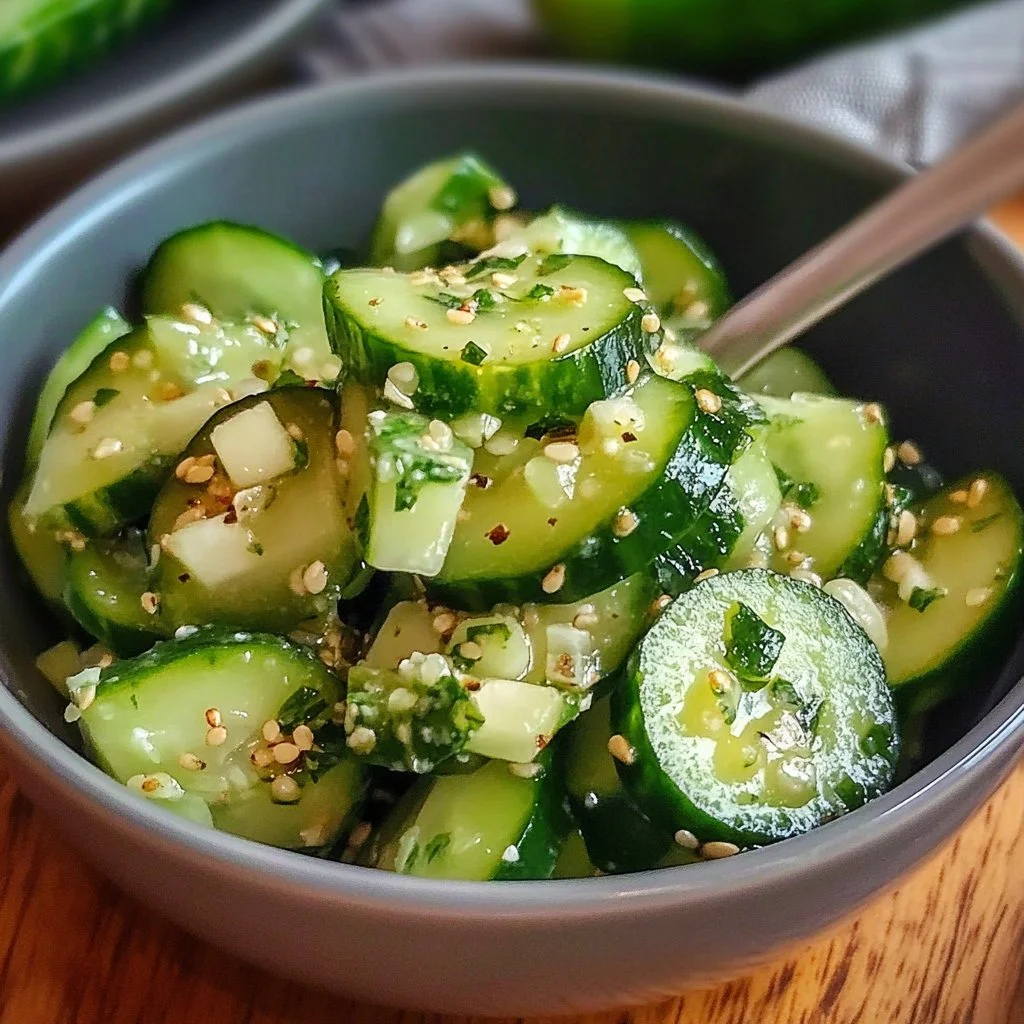 Viral Cucumber Salad