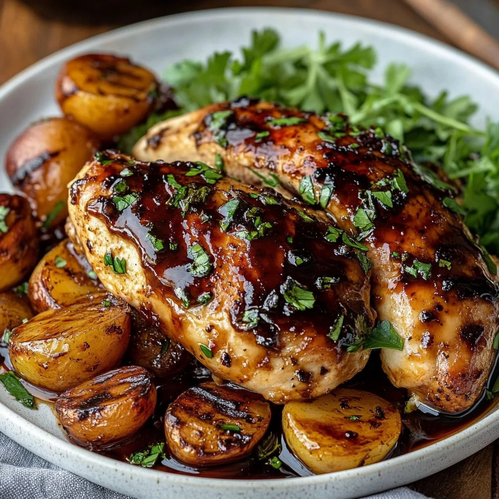 Balsamic Baked Chicken Breast