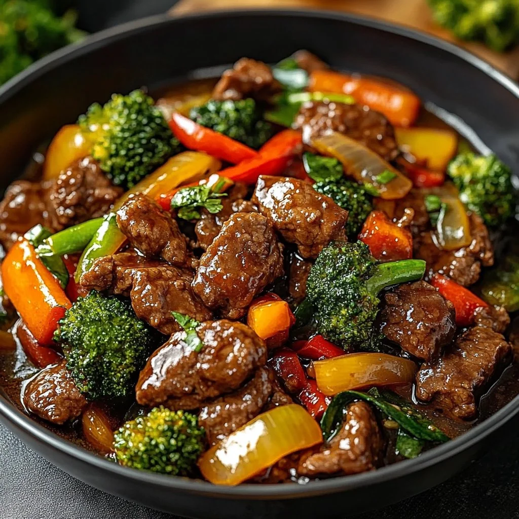 Beef Stir Fry with Vegetables