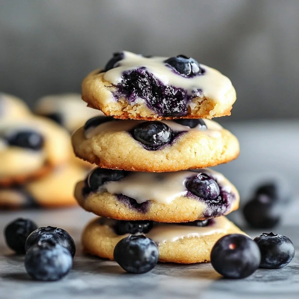 Blueberry Cheesecake Cookies 1 Blueberry Cheesecake Cookies