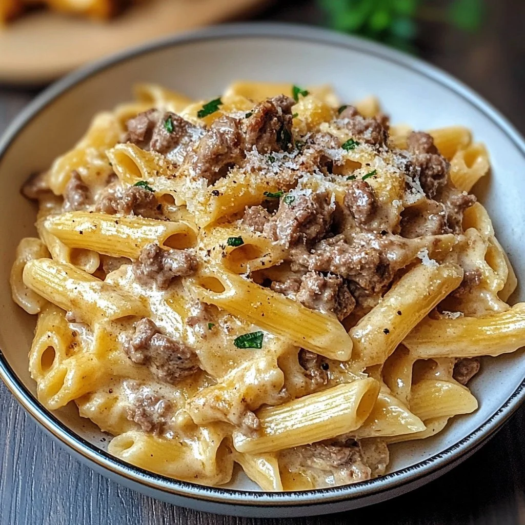 Creamy Beef Pasta