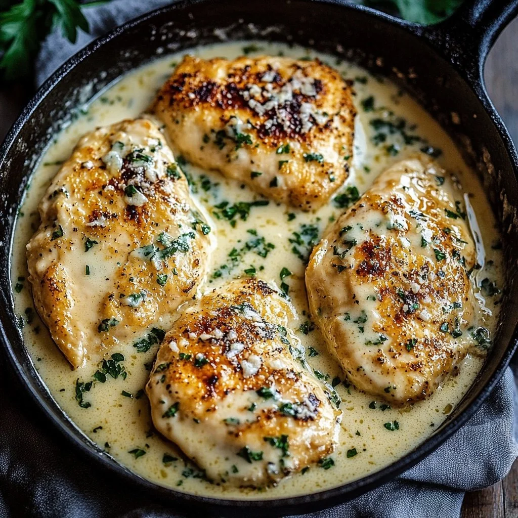 Creamy Garlic Parmesan Chicken 1 Creamy Garlic Parmesan Chicken