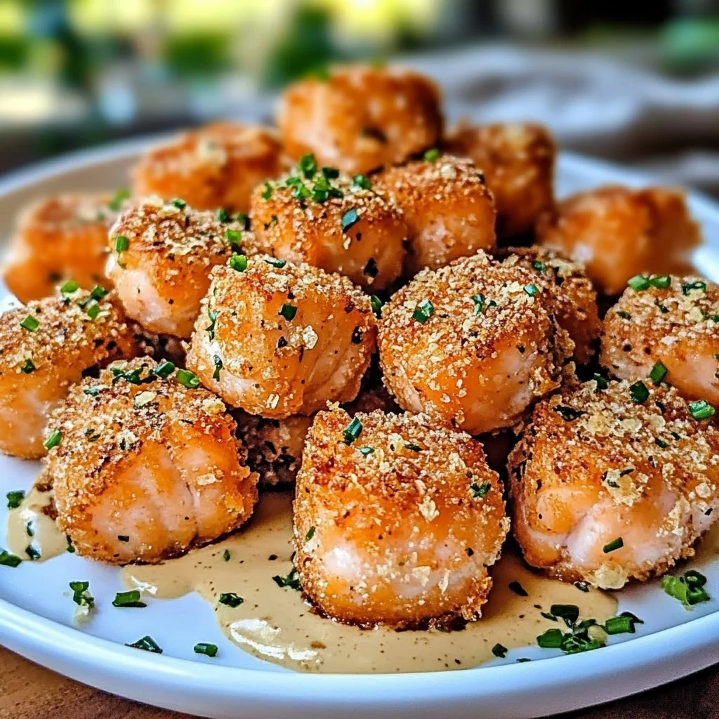 Crispy Bang Bang Salmon Bites