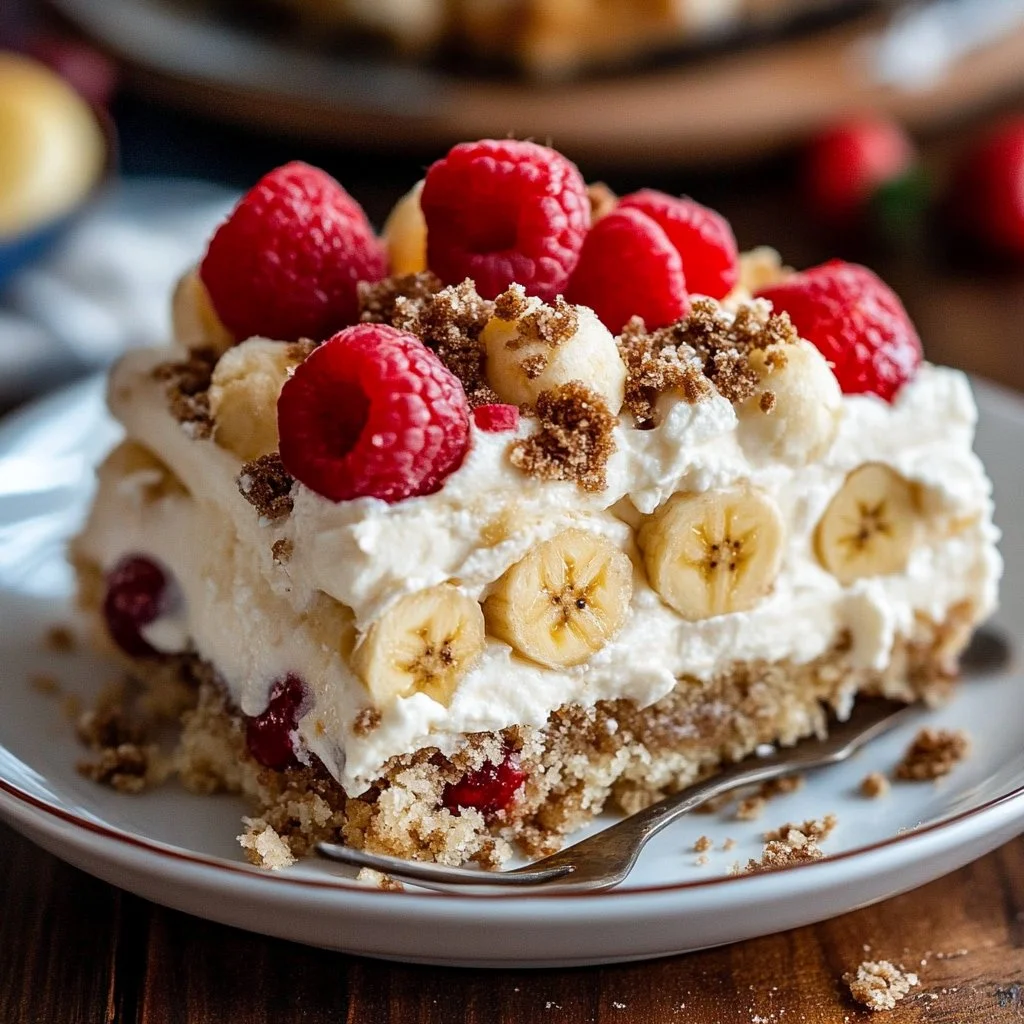 Easy Banana Split Dump Cake