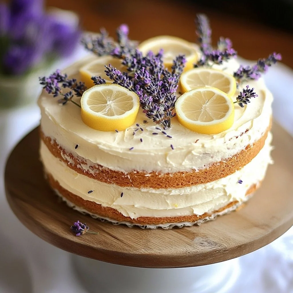 Lemon Lavender Cake