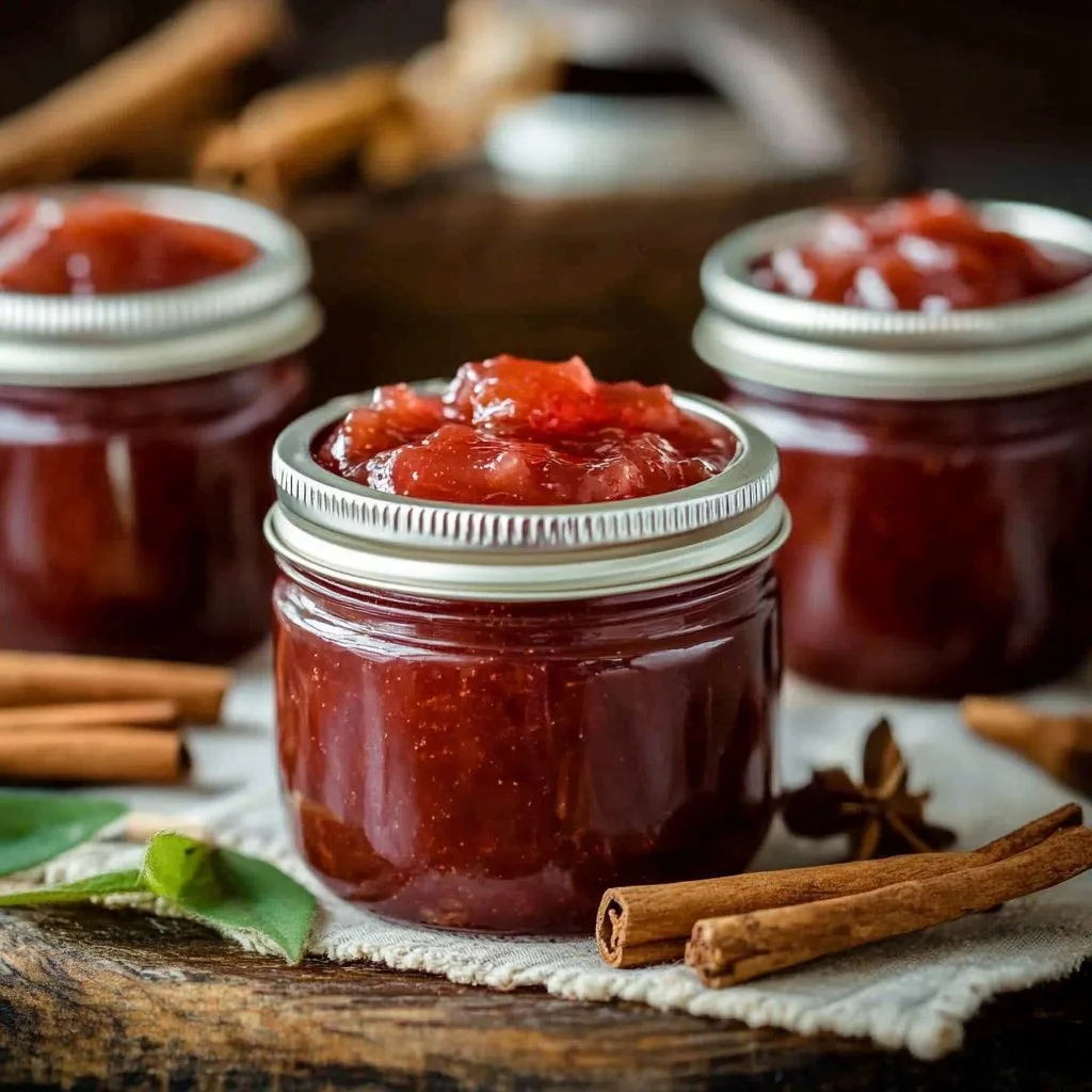 Rhubarb Cinnamon Jam