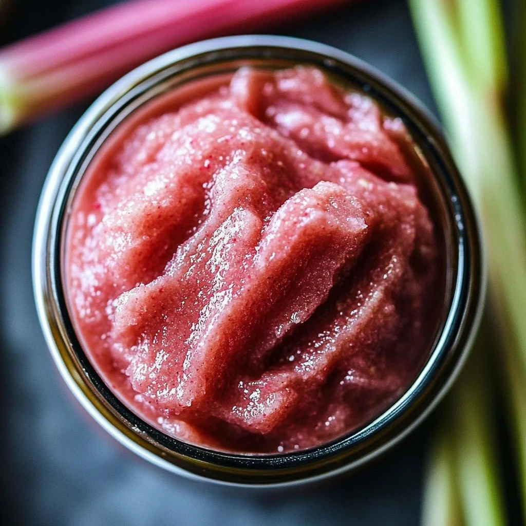 Simple Rhubarb Butter