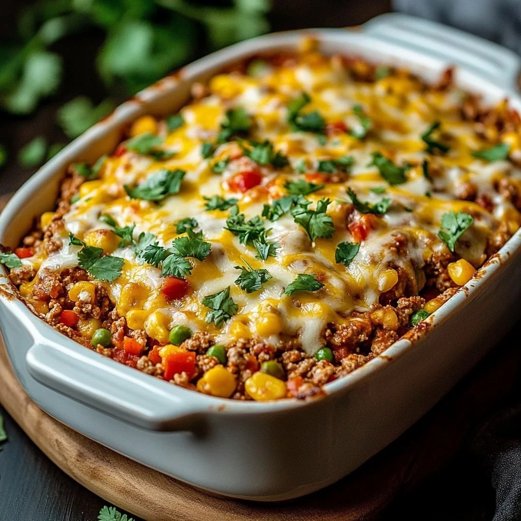 Southwest Ground Turkey Casserole