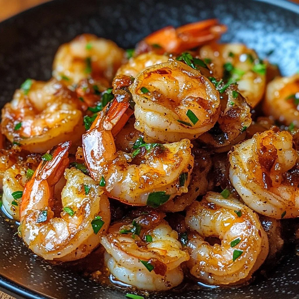 Spicy Garlic Butter Shrimp
