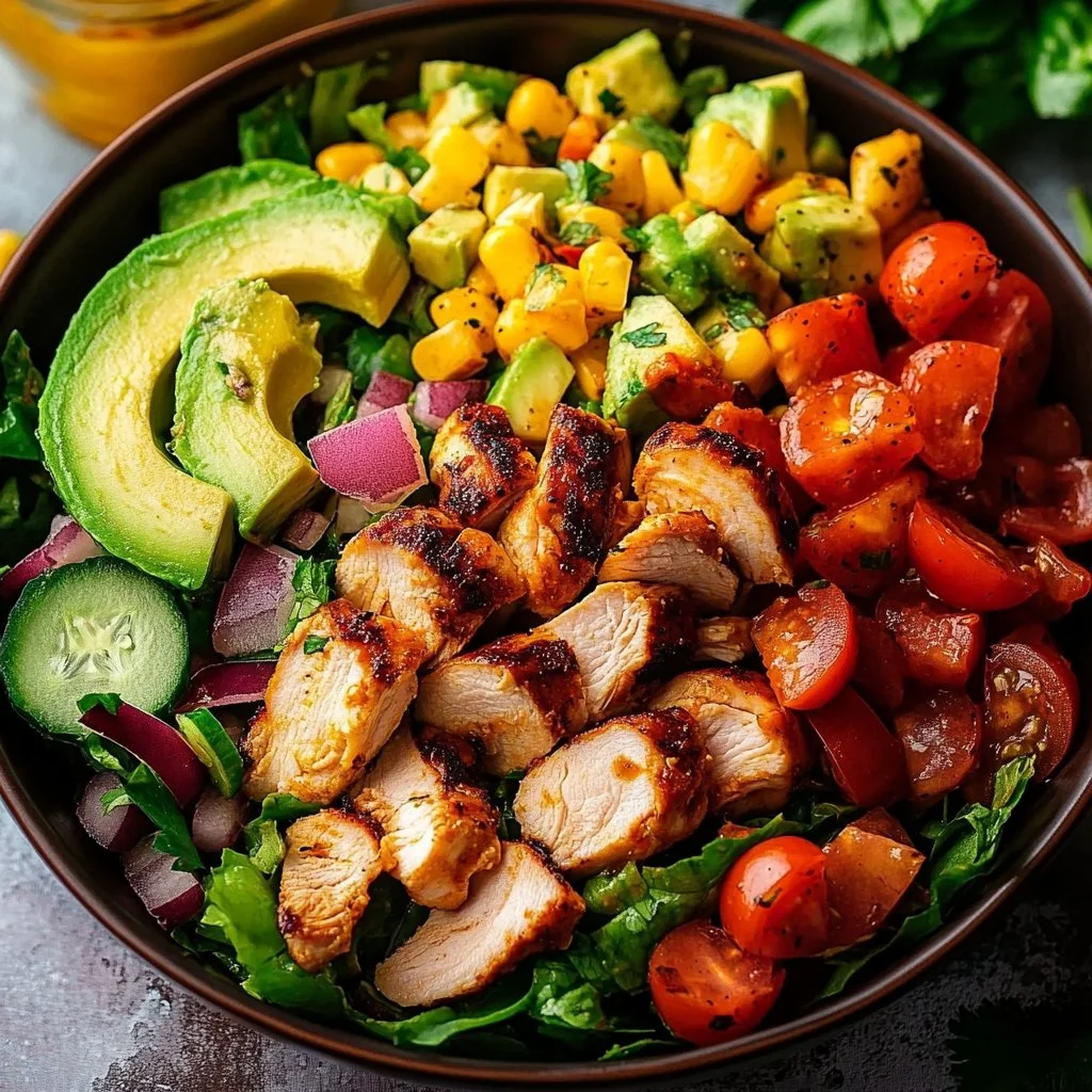 Spicy Southwest Avocado Chicken Salad 1 Spicy Southwest Avocado Chicken Salad